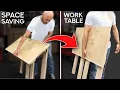 Portable Affordable Folding Work Table for Small Spaces