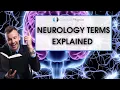 Neurology Terminology Explained Perfect for learning and revision