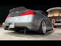 G35 Coupe carbon fiber duckbill trunk install