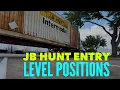 TRUCKING VLOG JB Hunt Entry Level Training Program Hiring New CDL Truck Drivers Driver Success