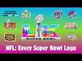 NFL Every Super Bowl Logo