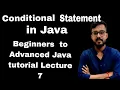 Java Conditional Statements in Hindi If-Else Switch Ternary Operator