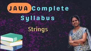 Strings in java 29 JAVA COURSE in telugu