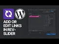 How To Add or Edit Links in Slider Revolution WordPress Plugin Buttons