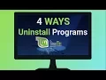 4 Ways to Uninstall Software in Linux Mint