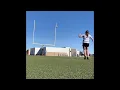 RUGBY kick - Olivia Newsome