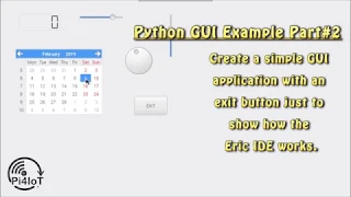 Python GUI Example Part - Create a new Project