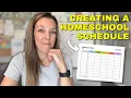 Homeschool Schedule Planning for the Year Creating Our Daily Weekly Routine