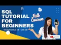 SQL Full Course SQL Tutorial For Beginners Learn SQL Structured Query Language