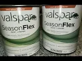 Valspar SeasonFlex Paint Initial and 6-Months Later KimTownselYouTube