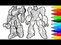 Transformers Border Protection Coloring Pages