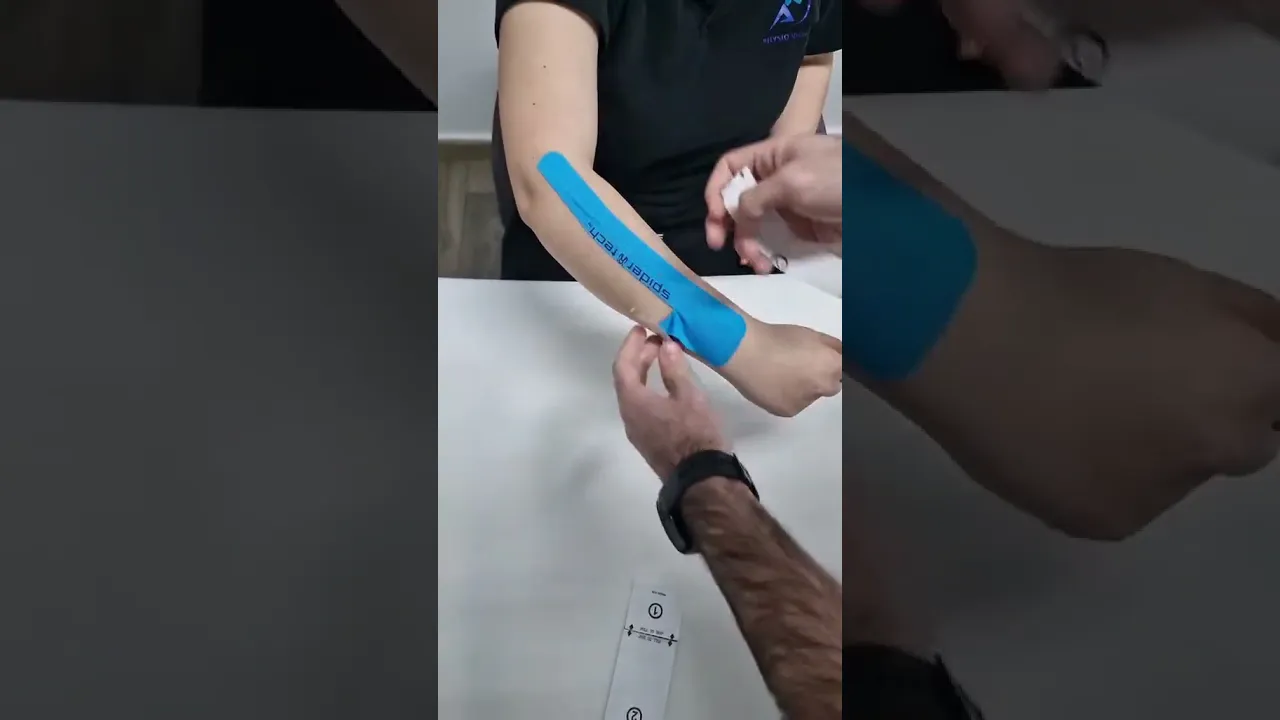 Taping For Tennis Elbow.