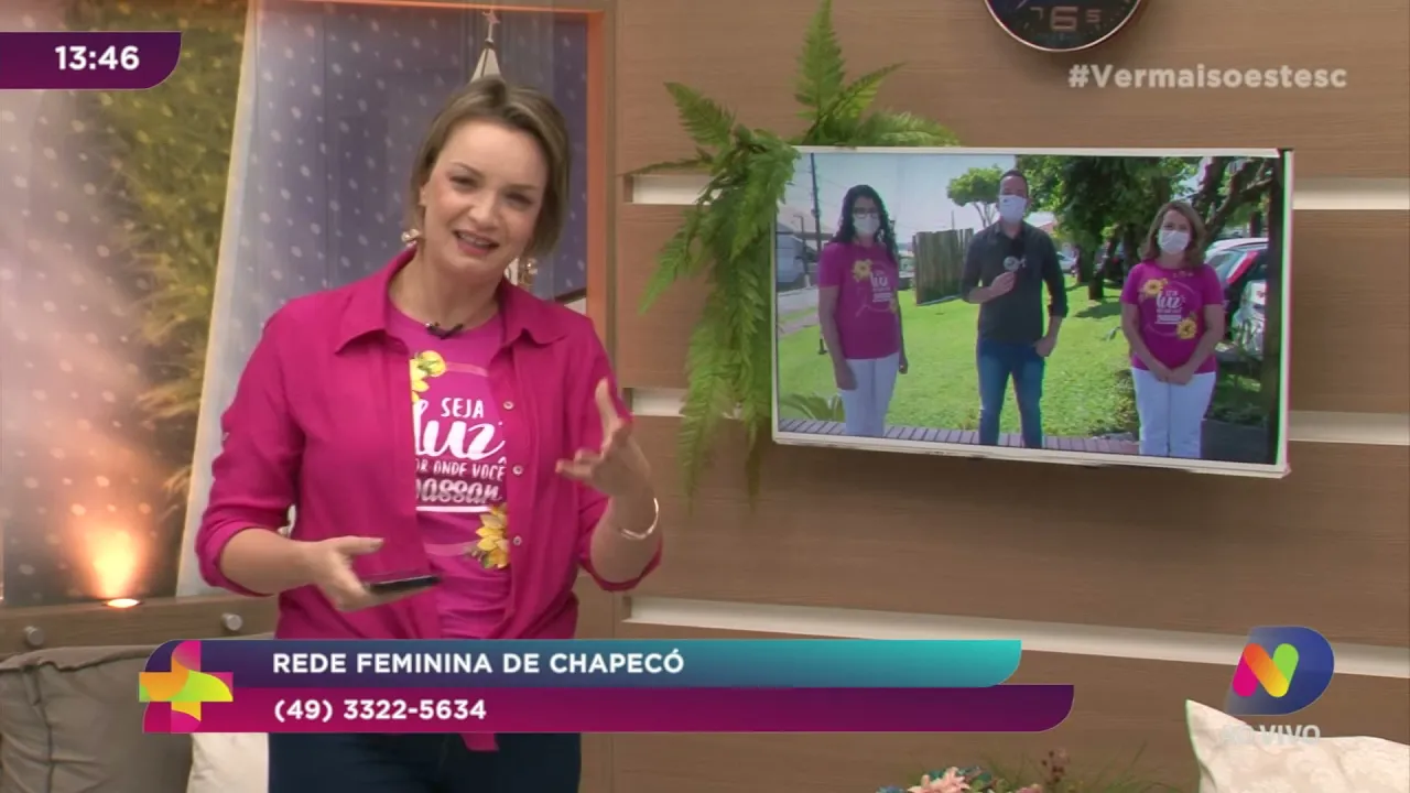 Outubro Rosa: saiba quais as ações da Rede Feminina de Chapecó em 2021