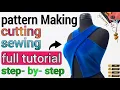 Pattern Making Draping Tutorial Complete Fashion Design Course Beginners to Advanced