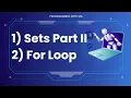 Master Python Set Methods and For Loop in Detail Venn Diagram Urdu Hindi