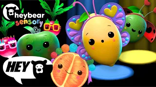 Hey Bear Sensory - Party Time Dance Off! - Fun Animation With Music! Dance Video