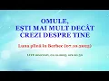Download Lagu OMULE, EȘTI MAI MULT DECÂT CREZI DESPRE TINE