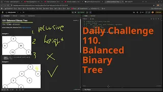 Leetcode Daily Challenge 110 Balanced Binary Tree