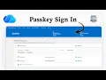 How to set passkey to sign in to your One Drive account