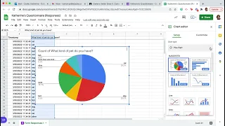 Creating a Graph from Google Forms Data