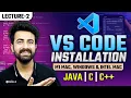 Visual Studio Code Installation on M1 Mac Windows Intel Mac VS Code for Java C C