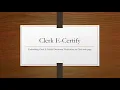 Clerk E Certify Document Verification Integration