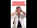 How to massage your scalp for better hair growth demonstration