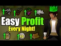 How to make EASY GP Flipping Overnight - OSRS Overnight Flipping Guide For Beginners