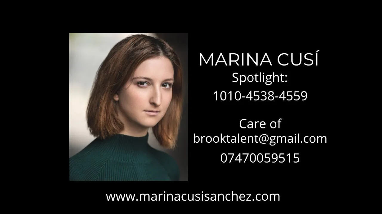 Marina Cusí showreel