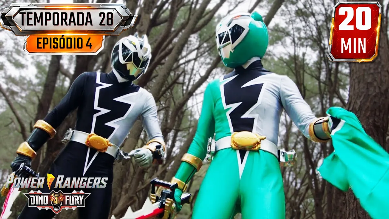 Novos Recrutas ????‍????‍???? E04 ???? Power Rangers Dino Fury ⚡ Power Rangers para Crianças