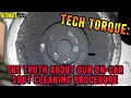 Rob puts to rest some rumours about soot cleaning