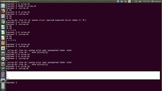 How to use array in shell script Tutorial