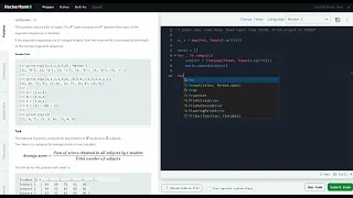 Hackerrank Python Solution Built Ins - Python Zipped
