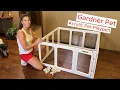 Gardner Clear Acrylic Dog Playpen 17 4 sq ft Transparent