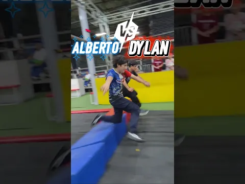 Impresionante carrera con entre Alberto y Dylan #lapistadelinfante
