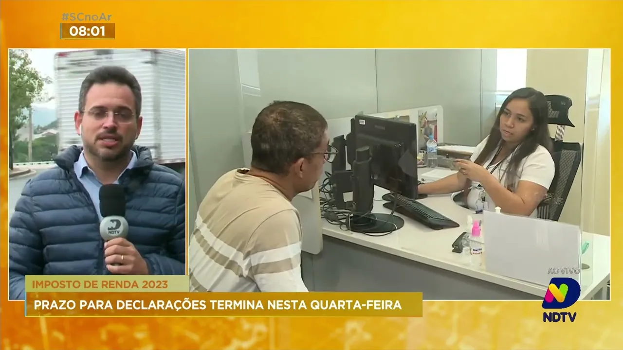 Prazo para a entrega da declaração do imposto de renda termina nesta quarta-feira