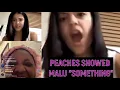 LovelyPeaches EXPOSES Herself to Malu Trevejo