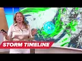 San Diego New Year s Day storm update atmospheric rivers explained