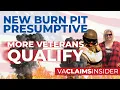NEW Presumptive Conditions for Burn Pit Veterans