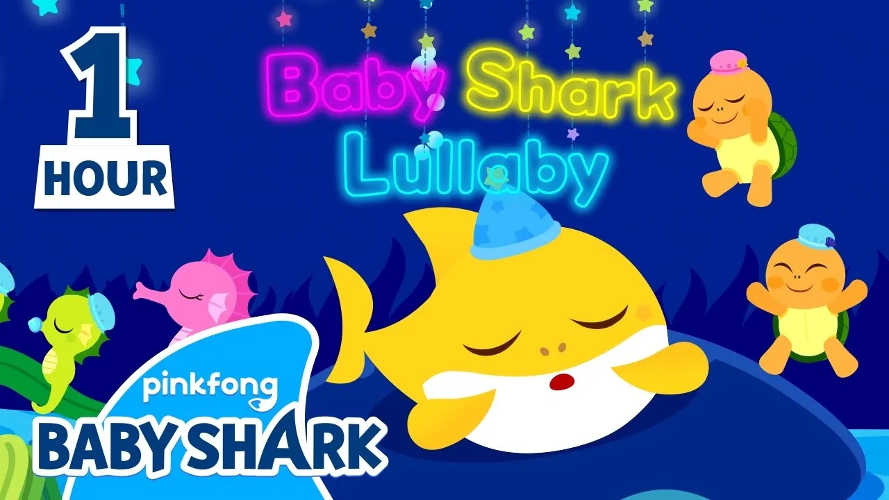 [1 HOUR LOOP] Baby Shark Lullaby | +Compilation | Soothing Song for Babies | Baby Shark Official