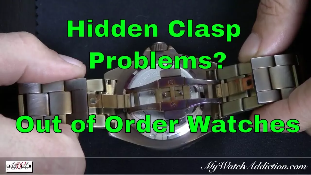 How to Change a Metal Watch Band without Holes in the Case