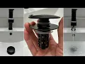 Hibbent 3-in-1 SINK STOPPER Drain STRAINER Full Demo Review