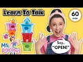 Download Lagu Learn To Talk with Ms Rachel - Toddler Learning Video - Learn Colors, Numbers, Emotions \u0026 Feelings
