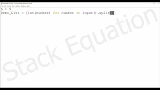 input multiple integers in one line Python
