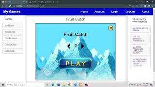 Simple Games with Javascript Game 1 Fruit Catch