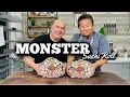 Making An EPIC Monster Sushi Roll With 25 Rolls Feat Guga Foods