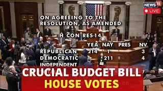 House Budget Vote LIVE | President Trump and MIke Johnson | Republicans Vote On Budget Bill  | N18G