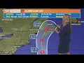 Thursday AM tropical update Lee weakening as it moves toward New England