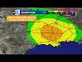 Thunderstorms on tap for Tuesday