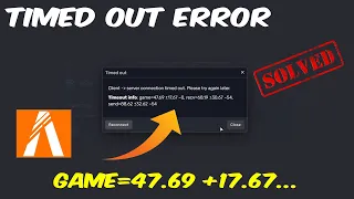 Timed Out Client - server connection timed out Please try again later Possible Fix 2025 FiveM